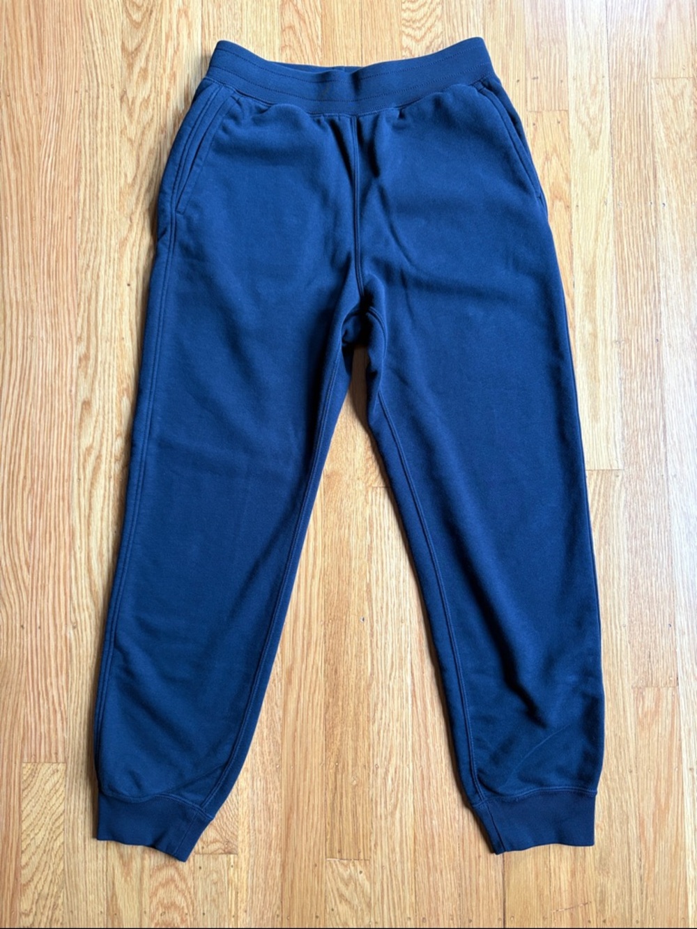 UNIQLO Men’s Sweatpants, Blue, Small: WASHED ONCE, NEVER WORN